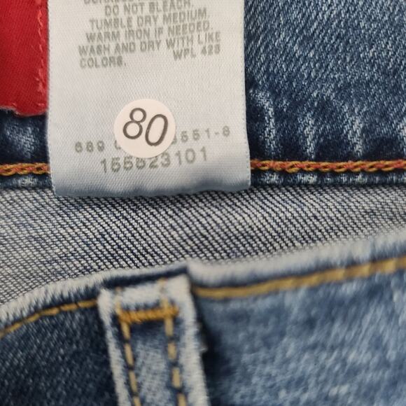 Levi's Classic Relaxed Boot Cut Stretch 550 Jeans medium wash ladies Size 8L - Picture 10 of 11